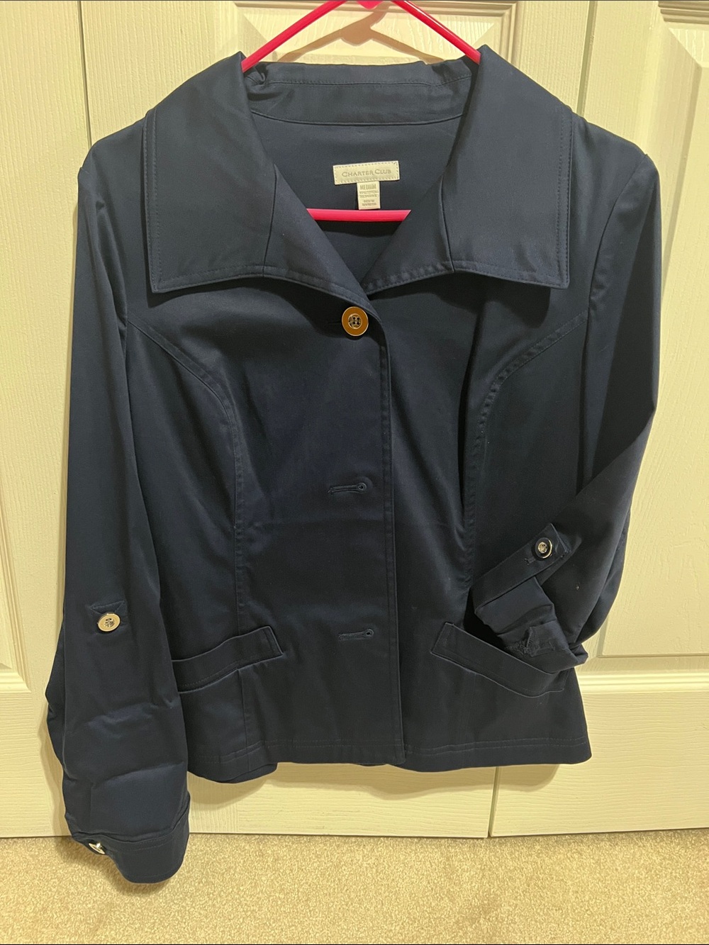 NWOT CHARTER CLUB Jacket Size M
